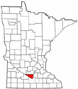 Image:Map of Minnesota highlighting Nicollet County.png