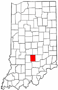 Image:Map of Indiana highlighting Brown County.png