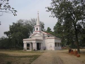 A church in Naqvi Park, a lesser known part of Aligarh.