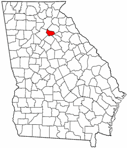 Image:Map of Georgia highlighting Barrow County.png