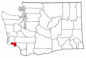Image:Map of Washington highlighting Wahkiakum County.png