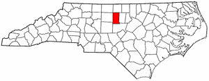 Image:Map of North Carolina highlighting Alamance County.png