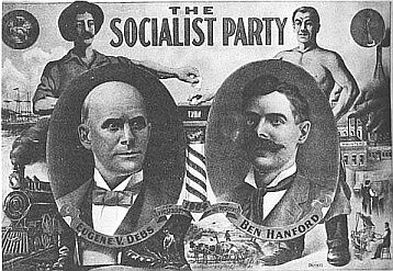 Election poster for , Socialist Party of America candidate for President, 1904