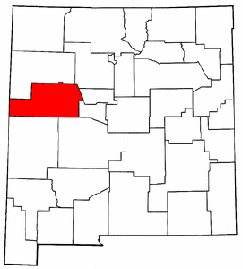 Image:Map of New Mexico highlighting Cibola County.png