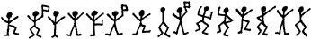 Part of the cryptogram in The Dancing Men