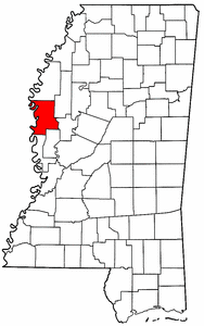 Image:Map of Mississippi highlighting Washington County.png