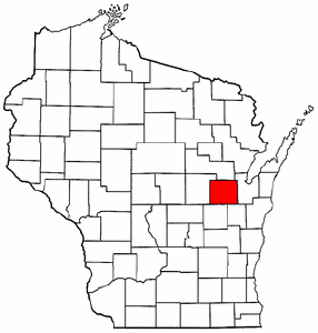 Image:Map of Wisconsin highlighting Outagamie County.png