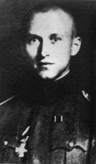 Ernst Jnger as a soldier in 