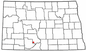 Location of Flasher, North Dakota