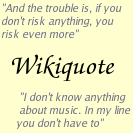Second Wikiquote Logo, an improved version of the firstUsed until , 