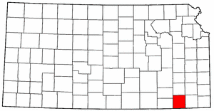 Image:Map of Kansas highlighting Montgomery County.png
