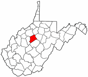Image:Map of West Virginia highlighting Gilmer County.png