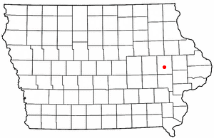 Location of Marion, Iowa