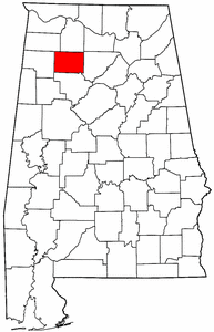 Image:Map of Alabama highlighting Winston County.png