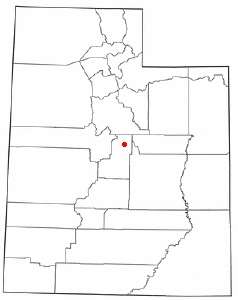 Location of Fairview, Utah