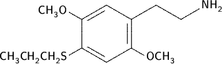 2C-T-7 (structural formula)