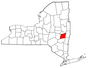 Image:Map of New York highlighting Albany County.png
