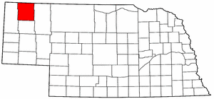 Image:Map of Nebraska highlighting Dawes County.png