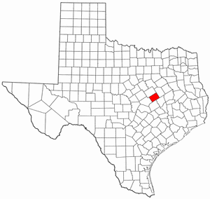 Image:Map of Texas highlighting Falls County.png