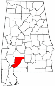 Image:Map of Alabama highlighting Monroe County.png