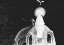 This photograph is claimed to show an apparition of the Blessed Virgin Mary in , Egypt in 1968. It was allegedly witnessed by Christians, Muslims and President , as well as captured by newspaper photographers and Egyptian television. Investigations by among others the  and the police could find no explanation for the phenomenon. No device was found within a radius of fifteen miles capable of projecting the image, while the sheer number of photographs from independent sources suggests that no photographic manipulation was involved.