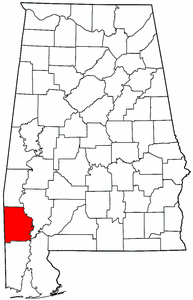 Image:Map of Alabama highlighting Washington County.png
