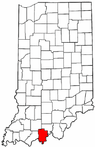 Image:Map of Indiana highlighting Perry County.png