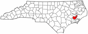 Image:Map of North Carolina highlighting Pamlico County.png