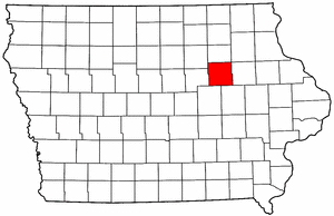 Image:Map of Iowa highlighting Black Hawk County.png