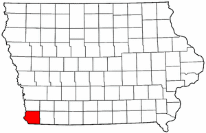Image:Map of Iowa highlighting Fremont County.png