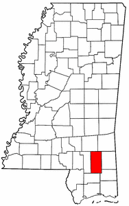 Image:Map of Mississippi highlighting Perry County.png