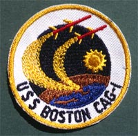 Patch of the USS Boston