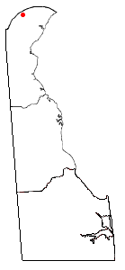 Location of Hockessin, Delaware