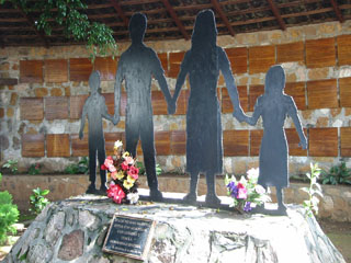The memorial at El Mozote