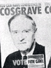 Liam Cosgrave's Election Poster