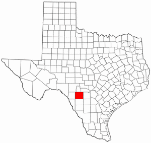 Image:Map of Texas highlighting Uvalde County.png