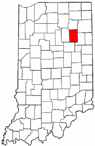 Image:Map of Indiana highlighting Huntington County.png
