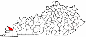 Image:Map of Kentucky highlighting McCracken County.png