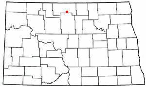 Location of Kramer, North Dakota