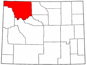 Image:Map of Wyoming highlighting Park County.png