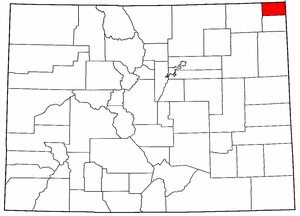 image:Map of Colorado highlighting Sedgwick County.png
