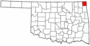 Image:Map of Oklahoma highlighting Ottawa County.png