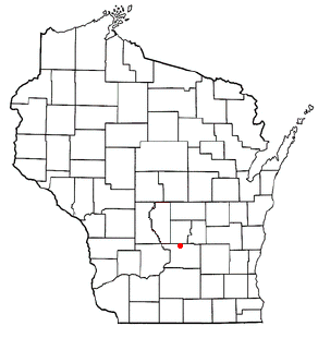 Location of Fort Winnebago, Wisconsin