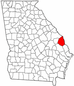 Image:Map of Georgia highlighting Screven County.png