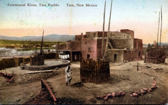 Taos Pueblo, circa 1920