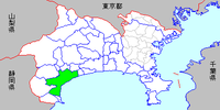 Location of Odawara