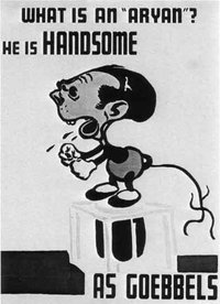 A  poster by Efimov ridiculing 