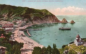 Avalon Bay in 1910s, before the construction of the Casino.