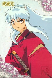 InuYasha as portrayed in the anime series