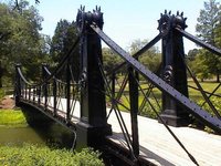 Old Footbridge in Forest Park